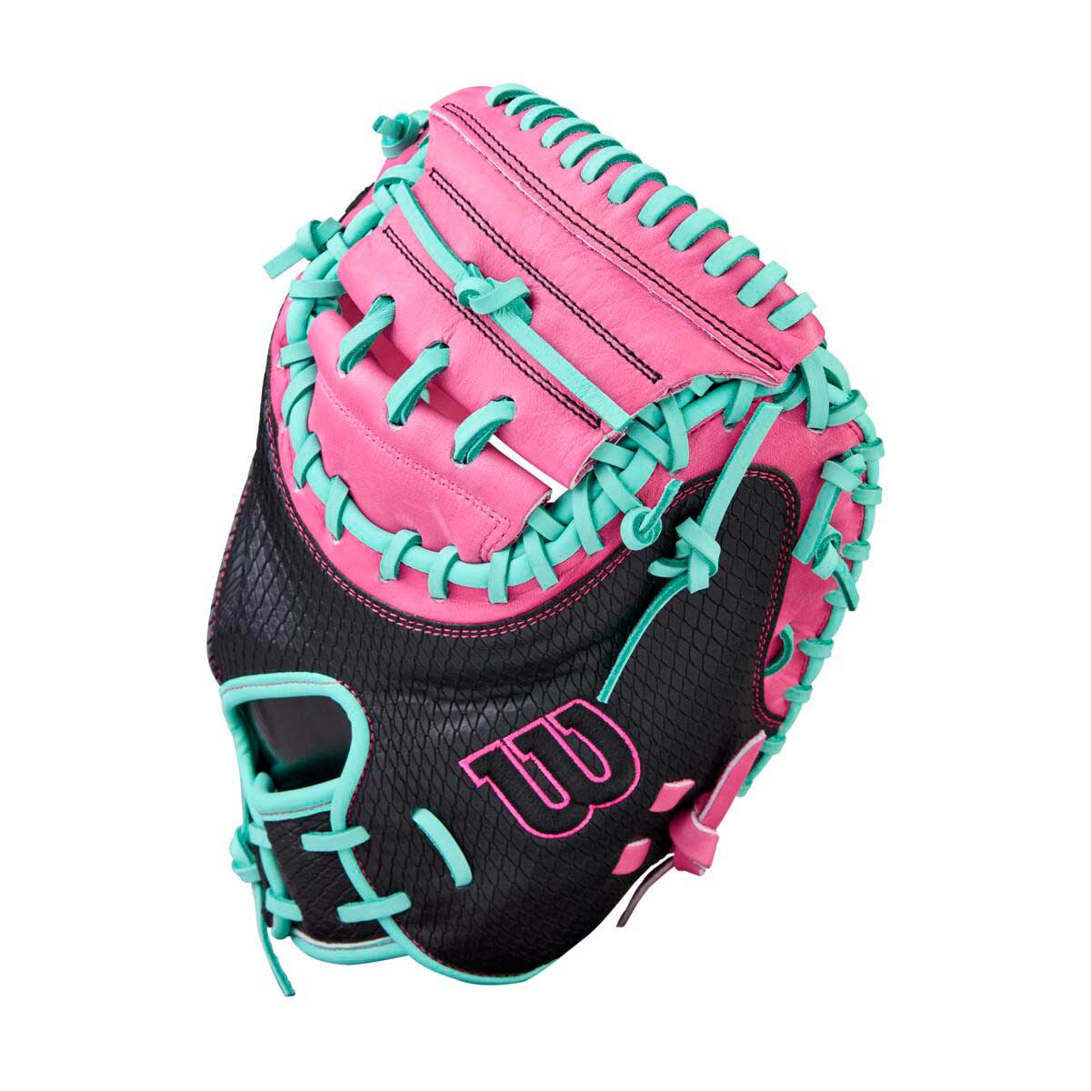 Wilson A1000 CM33 Flamingo Pink/Black/Seafoam 33