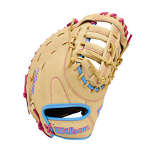 Wilson A1000 1620 Blonde/Flamingo Pink/Cool Blue 12.5"