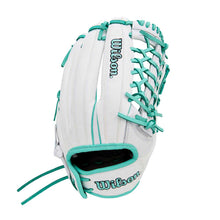 Wilson A1000 Fastpitch T125SS White/Seafoam/Purple 12.5"