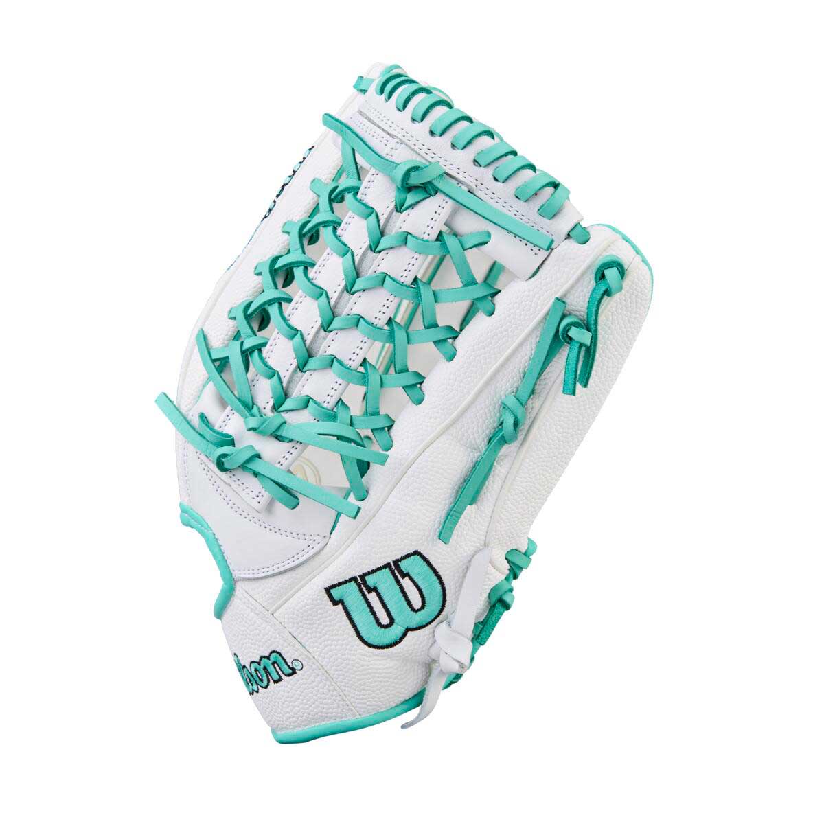 Wilson A1000 Fastpitch T125SS White/Seafoam/Purple 12.5"
