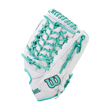Wilson A1000 Fastpitch T125SS White/Seafoam/Purple 12.5"