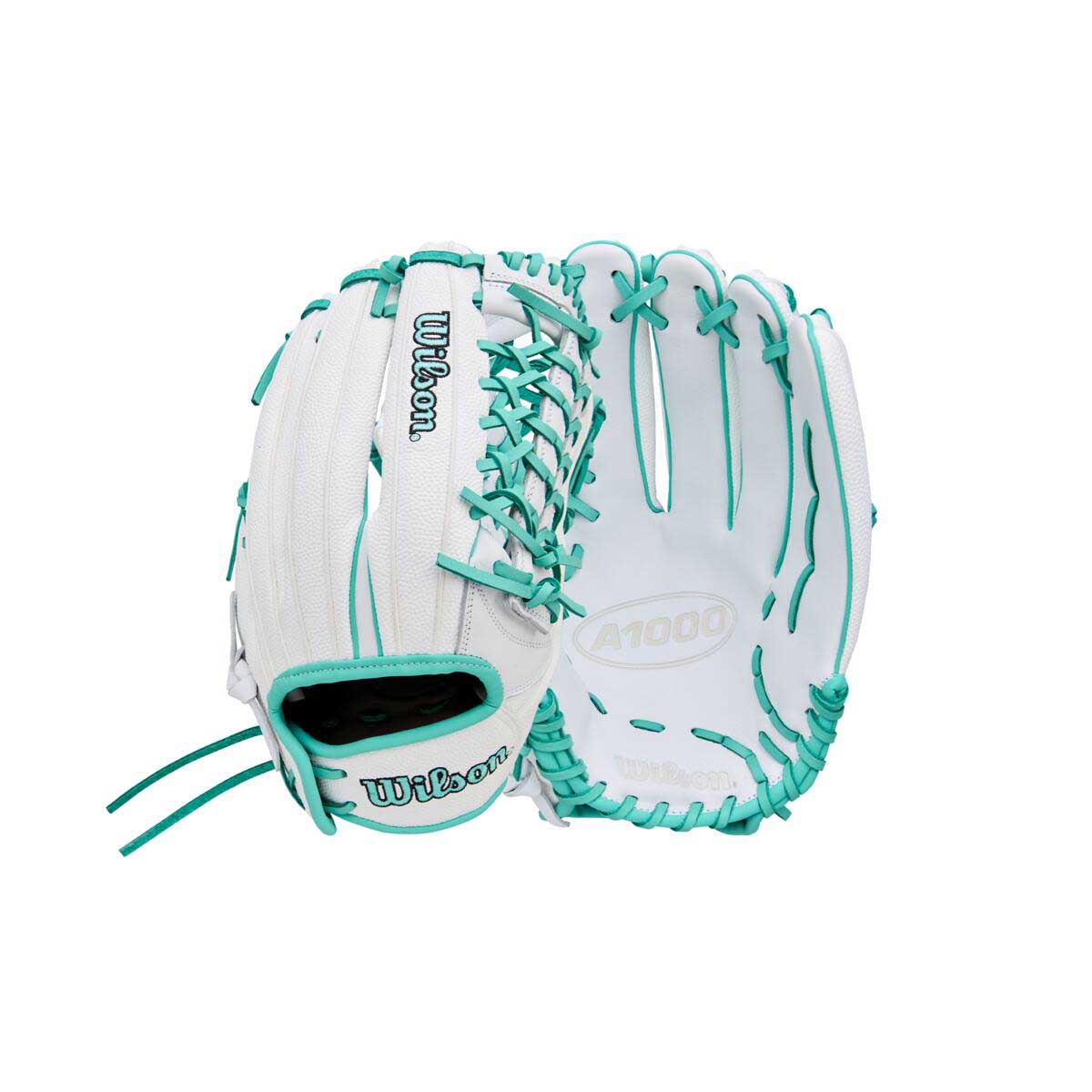 Wilson A1000 Fastpitch T125SS White/Seafoam/Purple 12.5"