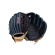 Wilson A450 H-Web Black/Blonde/Sky Blue 11"