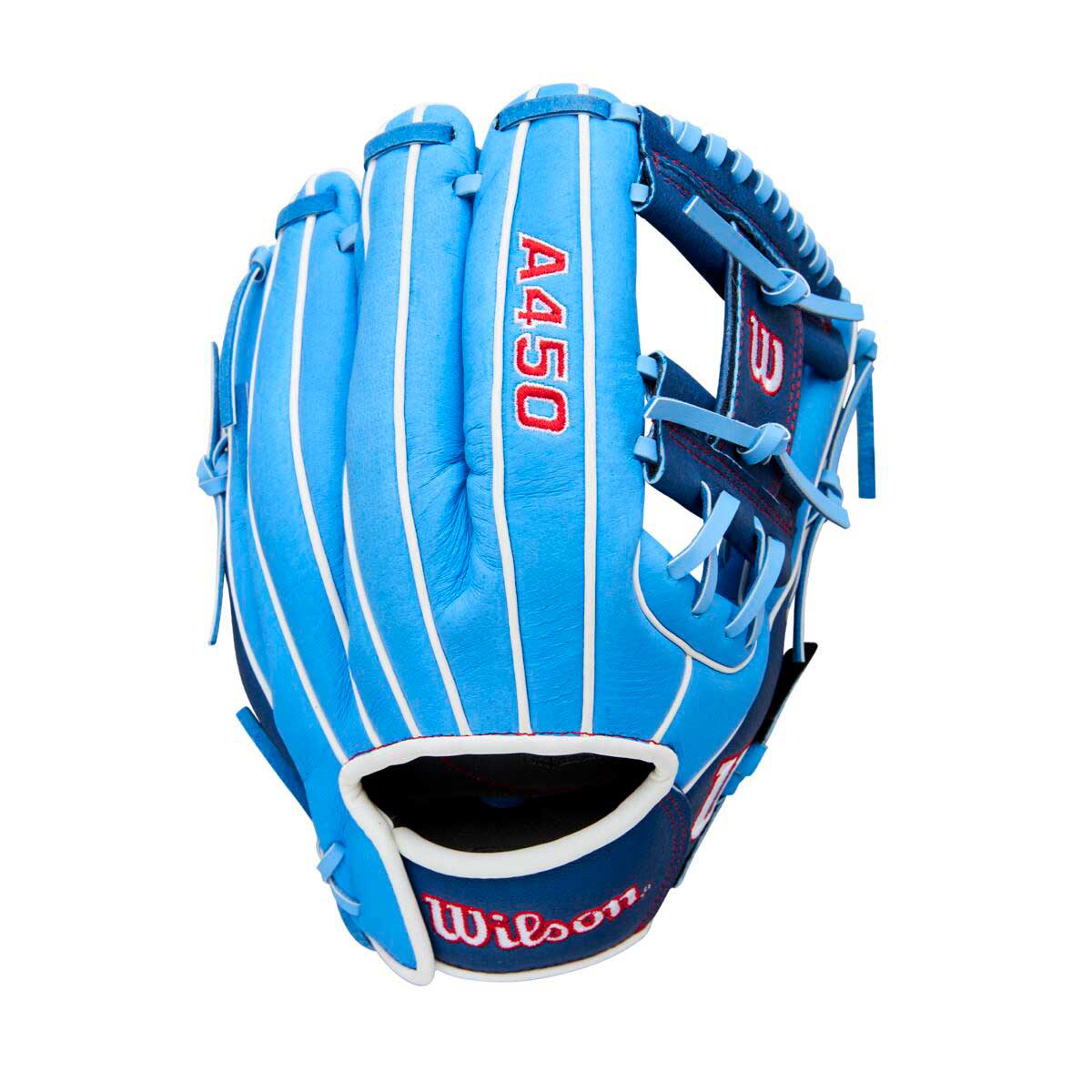 Wilson A450 H-Web Navy/Cool Blue/White 11.5"