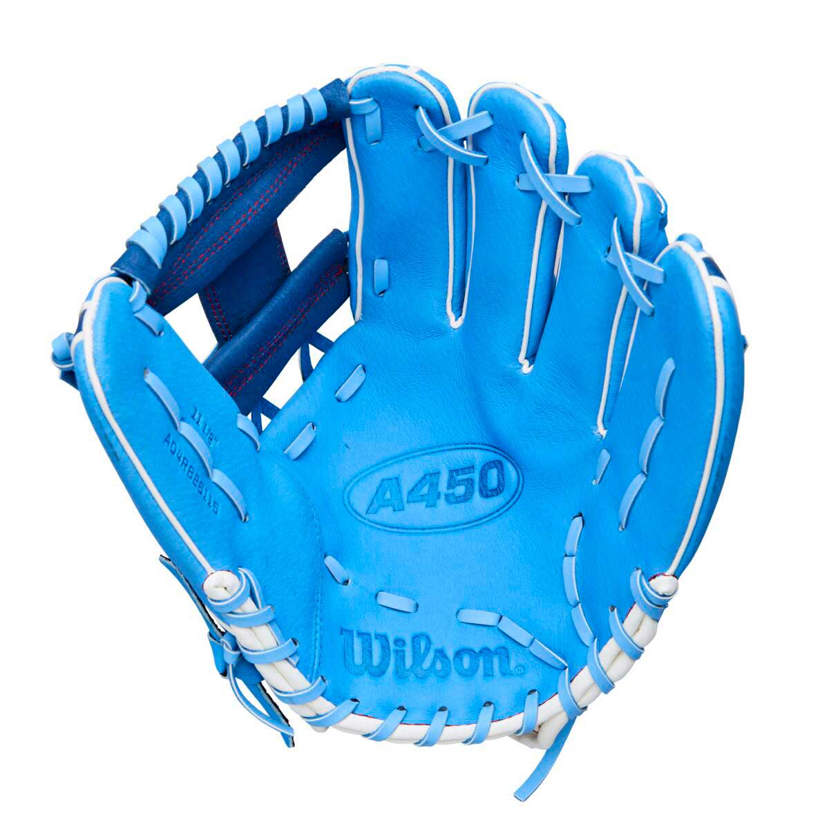 Wilson A450 H-Web Navy/Cool Blue/White 11.5"