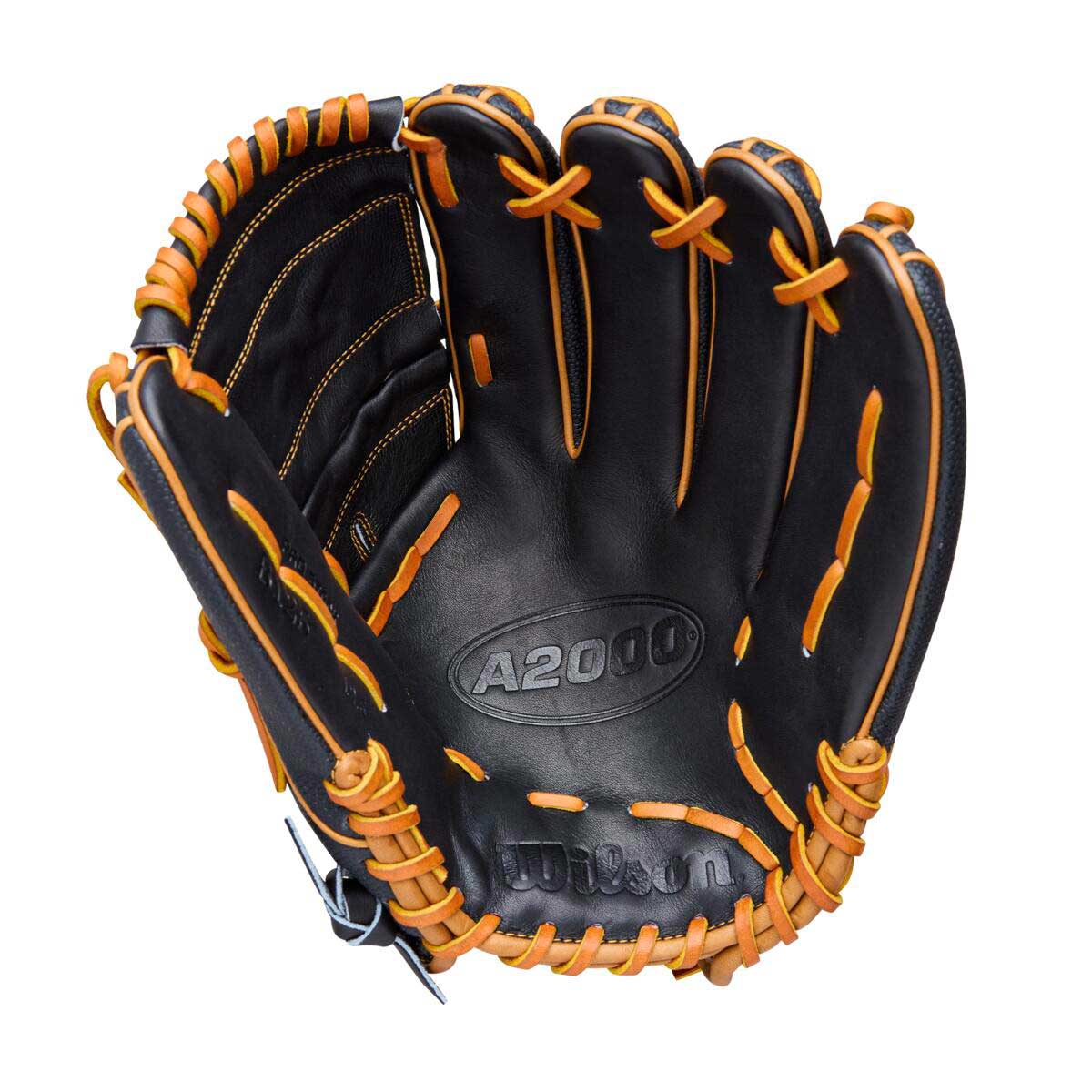 Wilson A2000 Classic B125SS Black/Saddle Tan 12.5