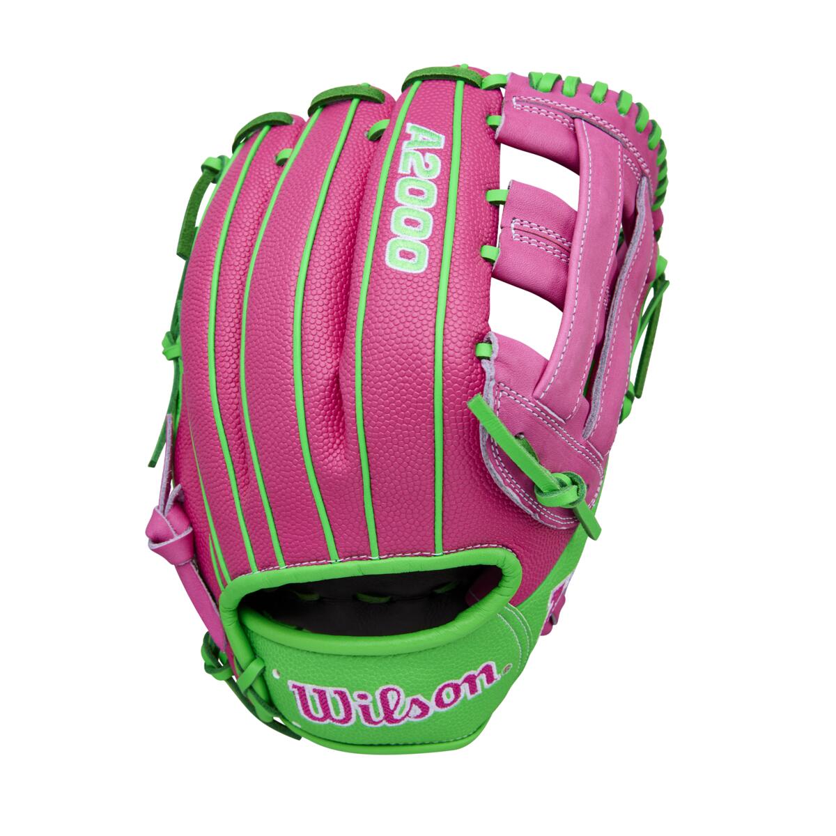 Wilson A2000 Spring 2026 Jose Ramirez GM Flamingo Pink/Neon Green SS  12"-RHT
