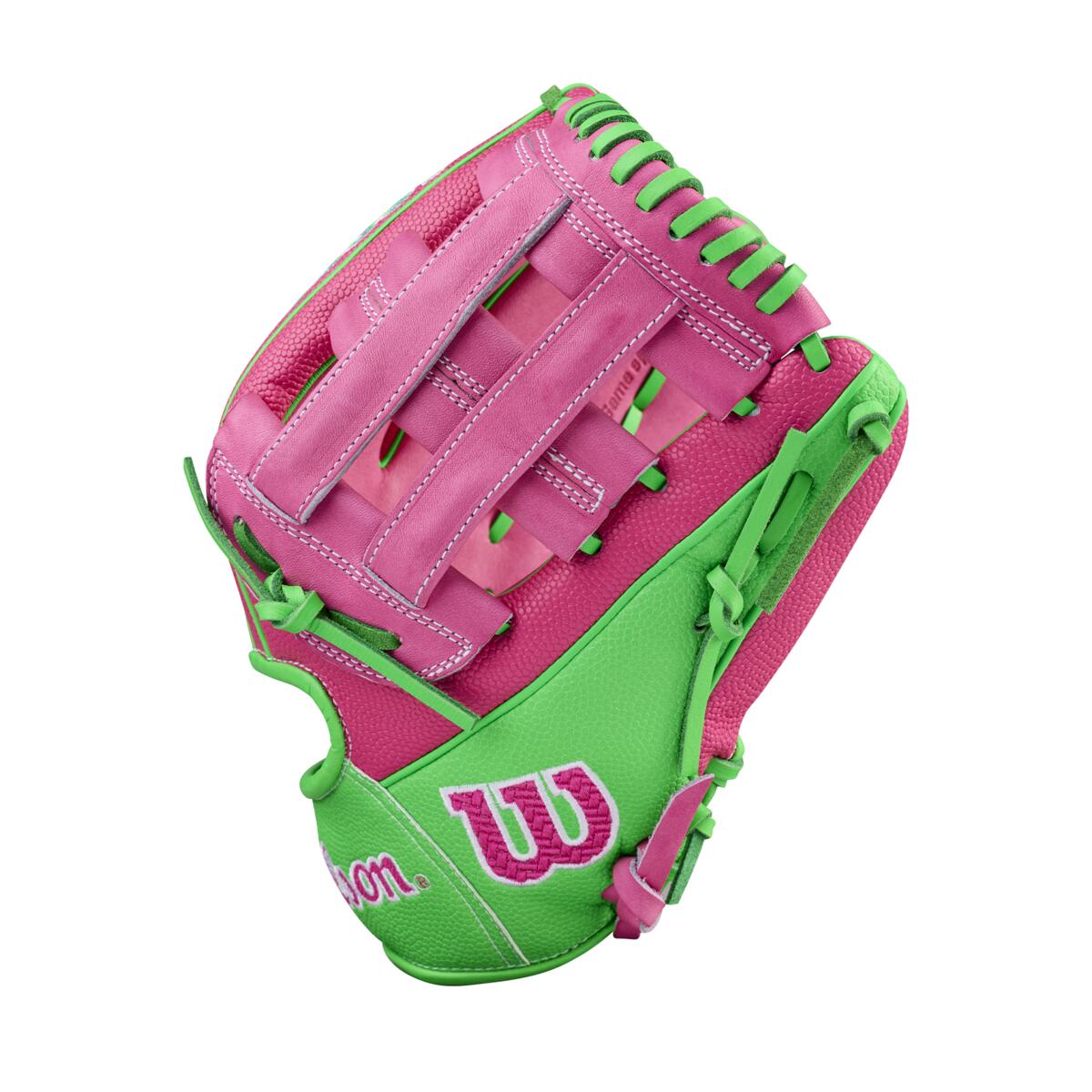 Wilson A2000 Spring 2026 Jose Ramirez GM Flamingo Pink/Neon Green SS 12"-RHT