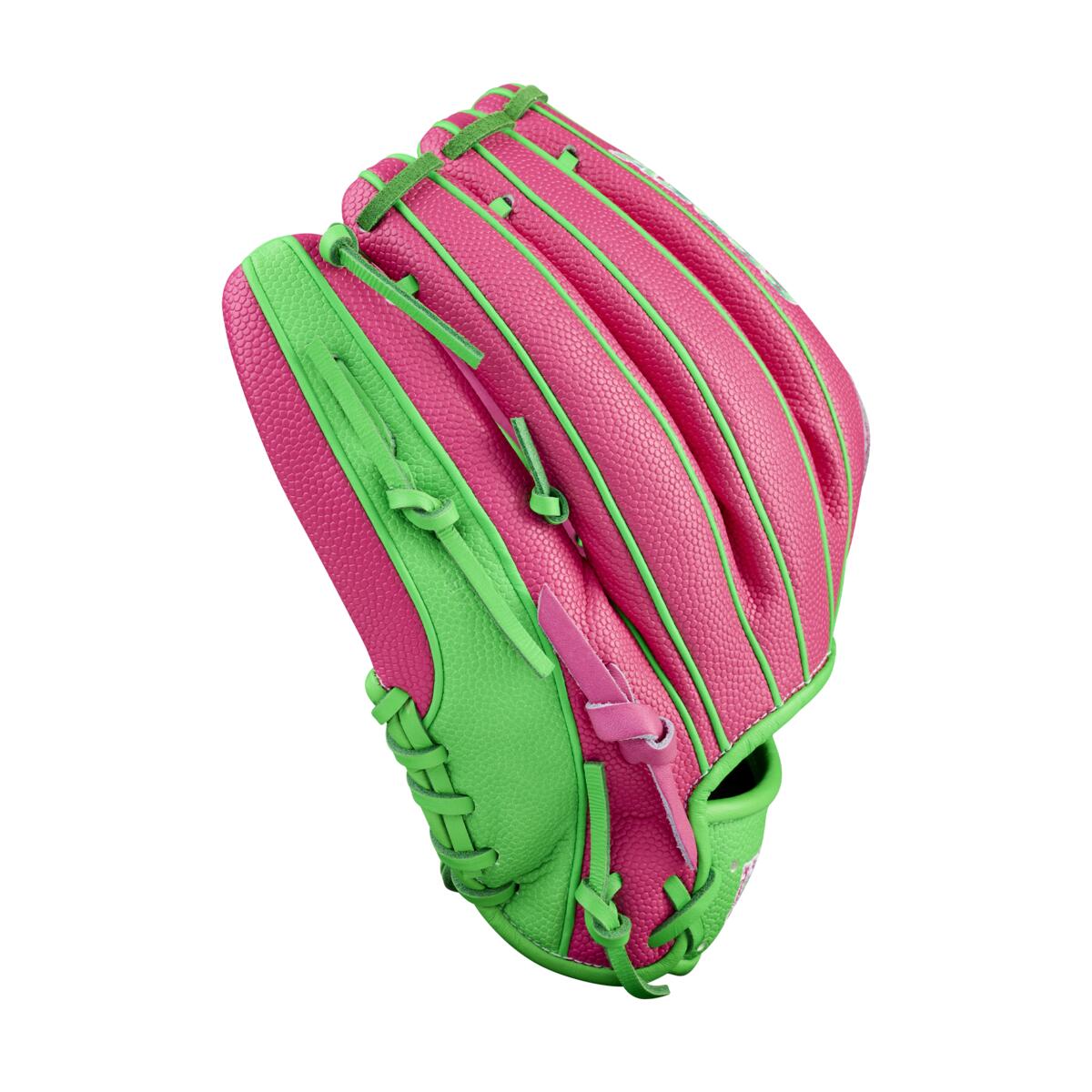 Wilson A2000 Spring 2026 Jose Ramirez GM Flamingo Pink/Neon Green SS 12"-RHT