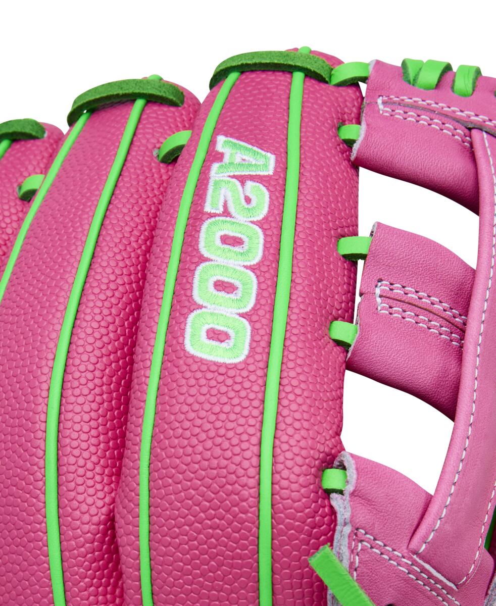 Wilson A2000 Spring 2026 Jose Ramirez GM Flamingo Pink/Neon Green SS 12"-RHT