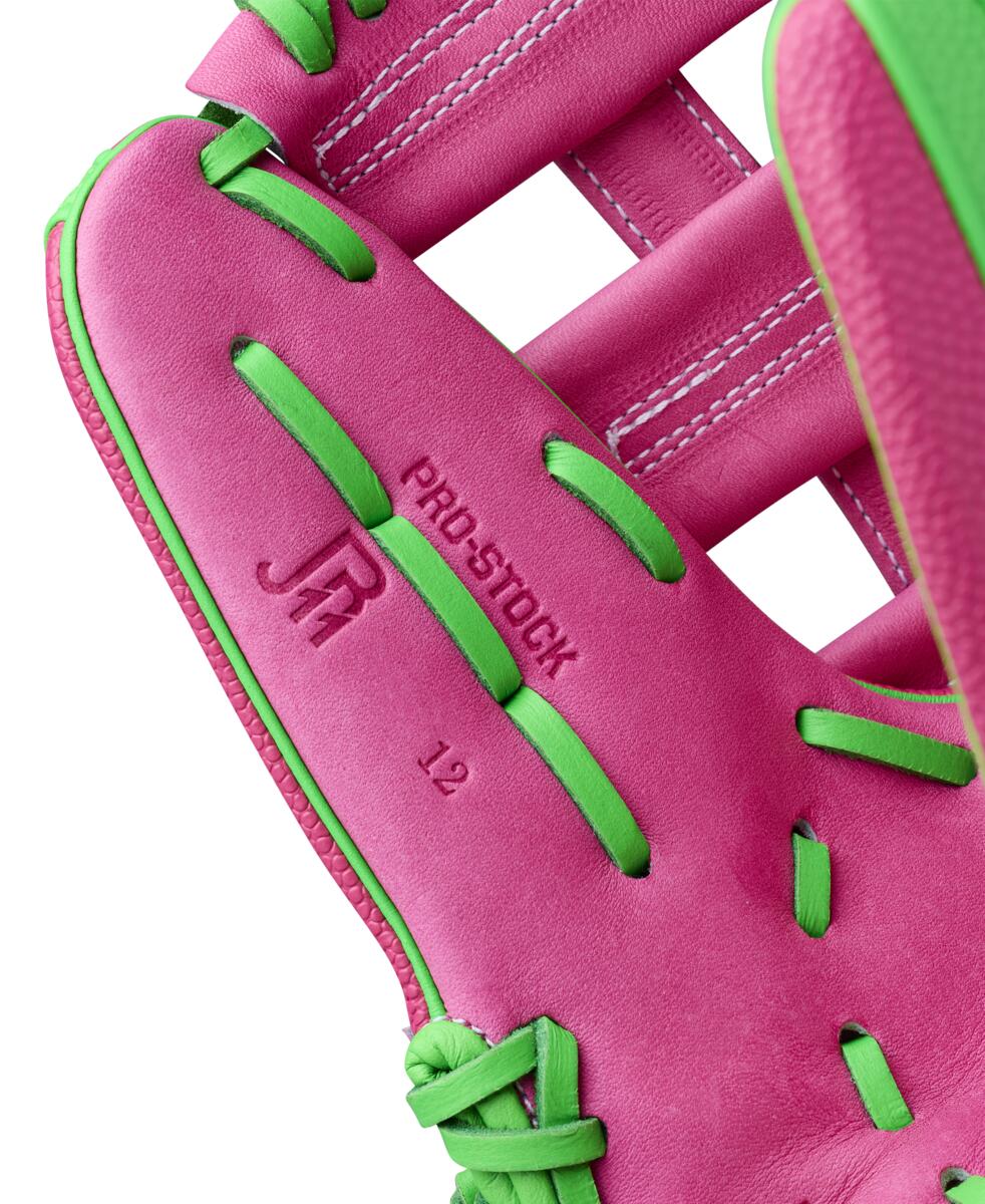 Wilson A2000 Spring 2026 Jose Ramirez GM Flamingo Pink/Neon Green SS 12"-RHT