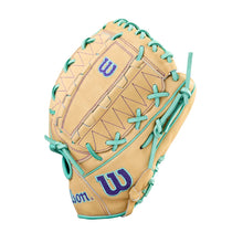 Wilson A2000 Spring 2026 DH12 Sky Blonde/Seafoam 12"