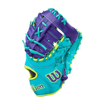 Wilson A2000 Spring 2026 1612SS Teal/Purple 12"