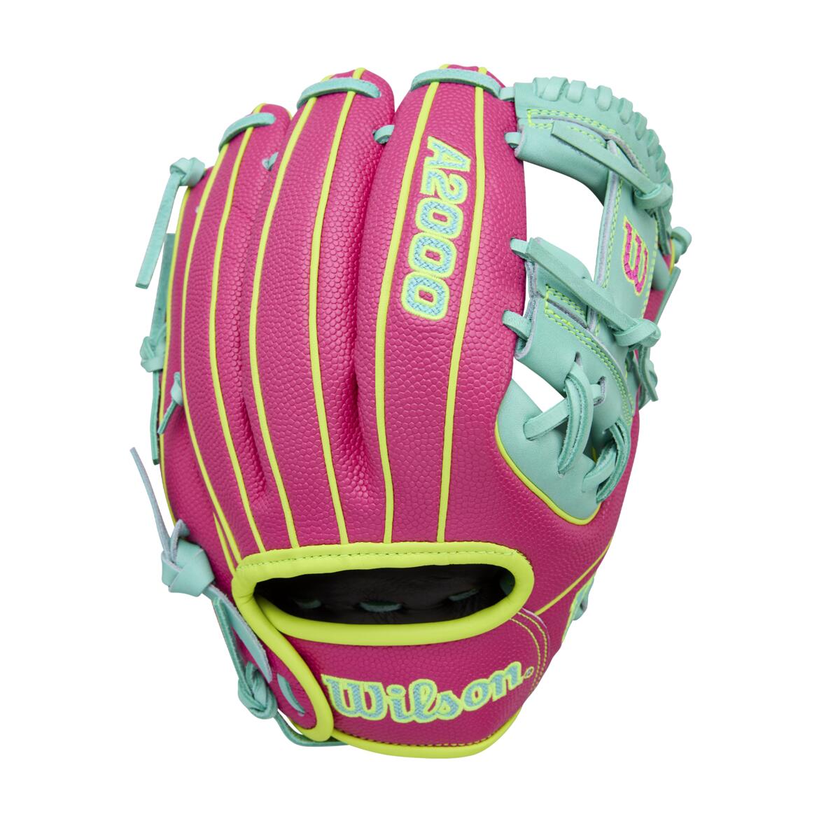 Wilson A2000 Spring 2026 DP15SS Seafoam/Flamingo 11.5"-RHT