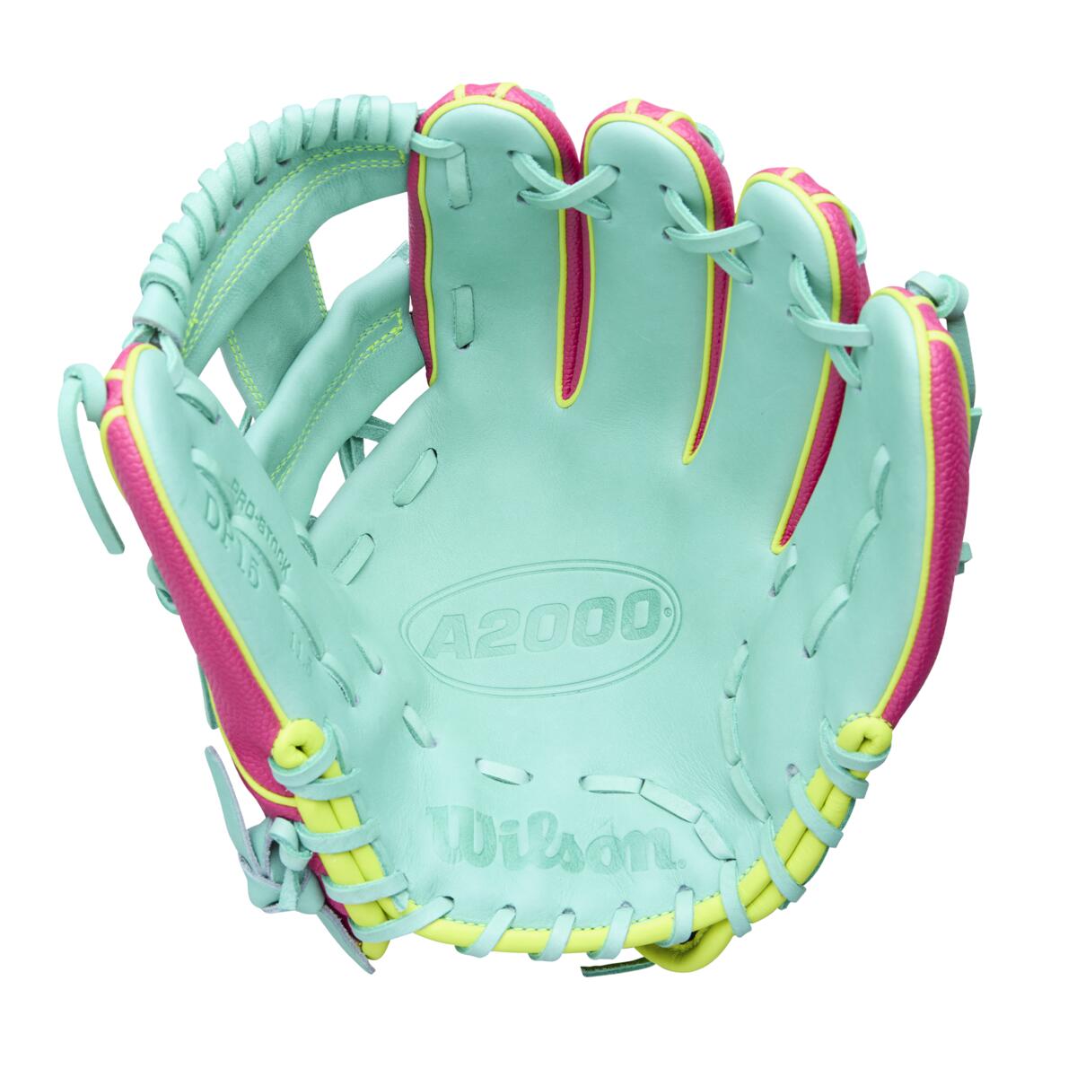 Wilson A2000 Spring 2026 DP15SS Seafoam/Flamingo 11.5"-RHT