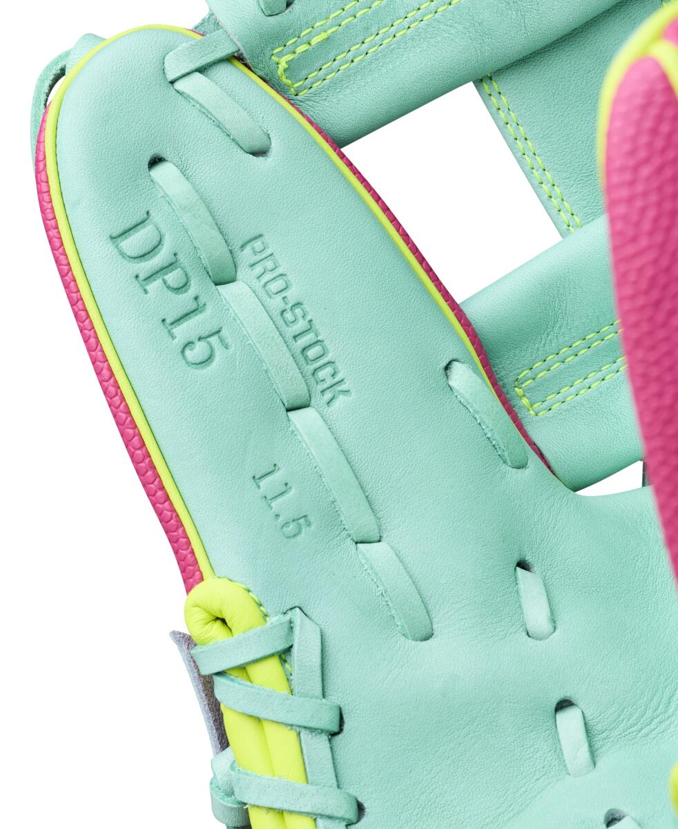 Wilson A2000 Spring 2026 DP15SS Seafoam/Flamingo 11.5"-RHT