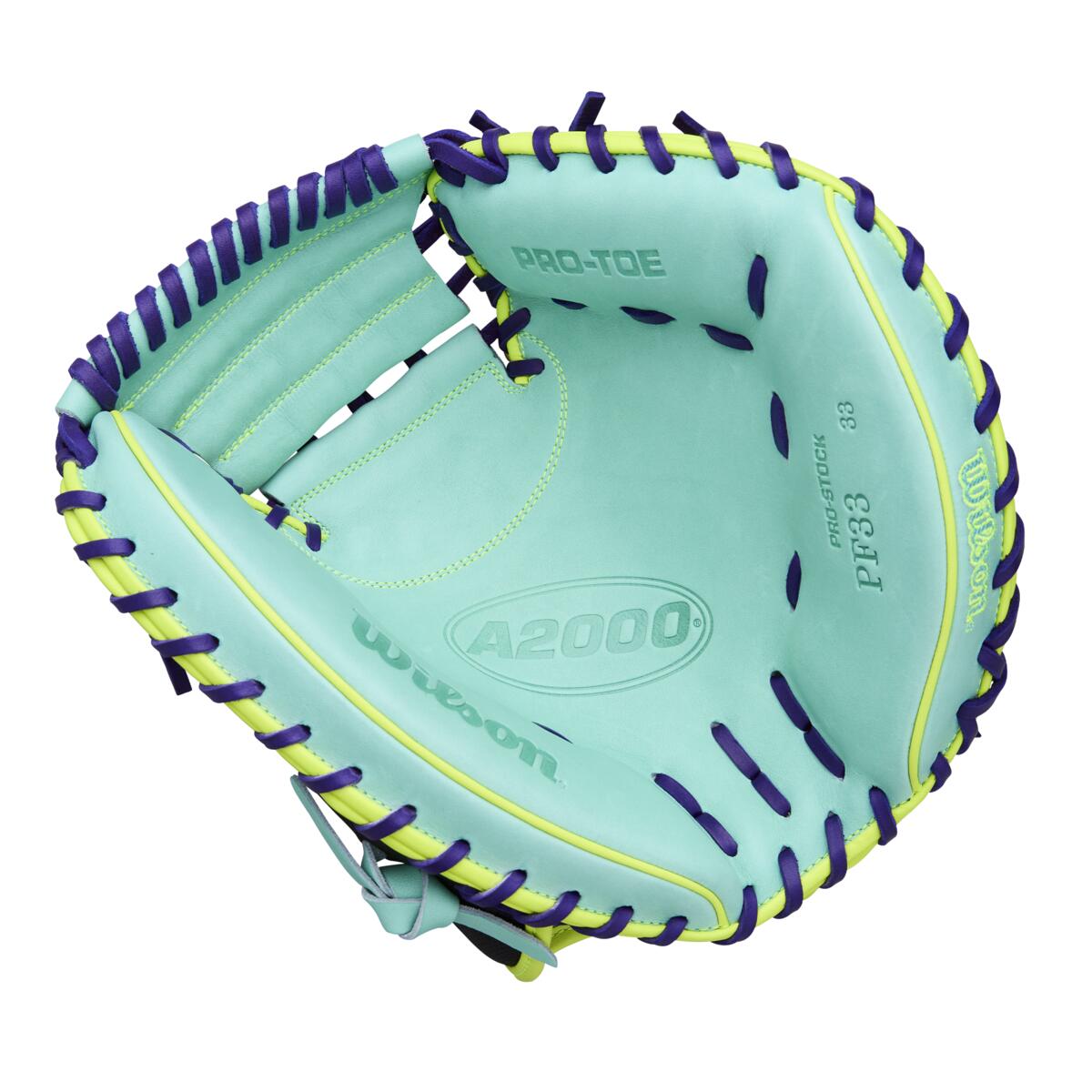 Wilson A2000 Spring 2026 PF33SS Black/Seafoam 33"-RHT