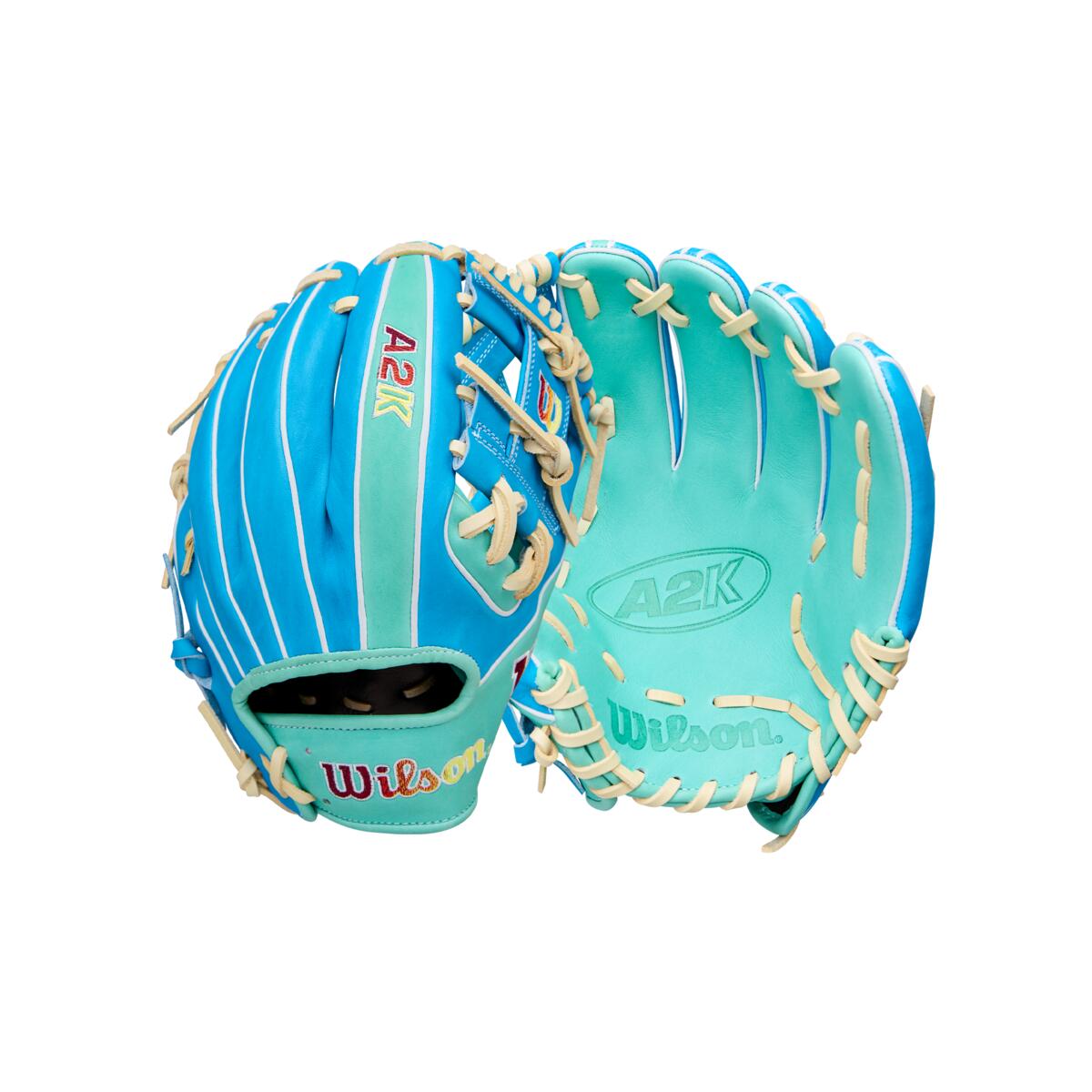 Wilson A2K Spring 2026 1786 Tropical Blue/Seafoam 11.5"-RHT