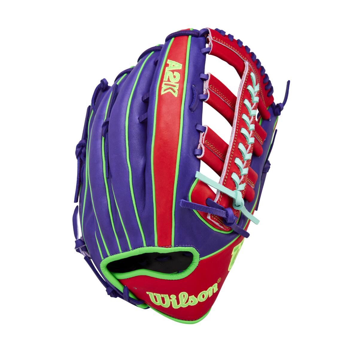 Wilson A2K Spring 2026 1810 Purple/Red 12.75"