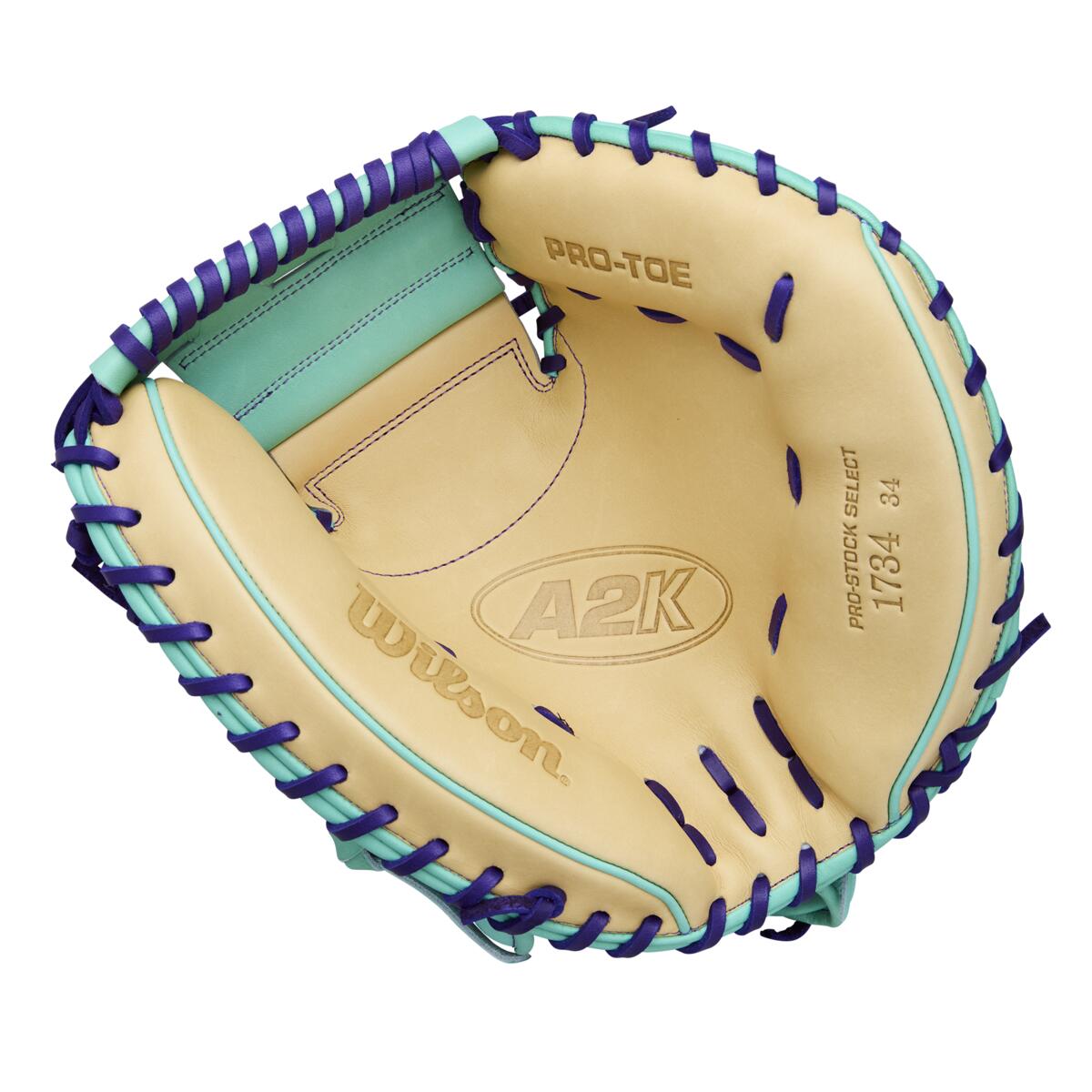 Wilson A2K Spring 2026 1734 Seafoam/Blonde 34"-RHT