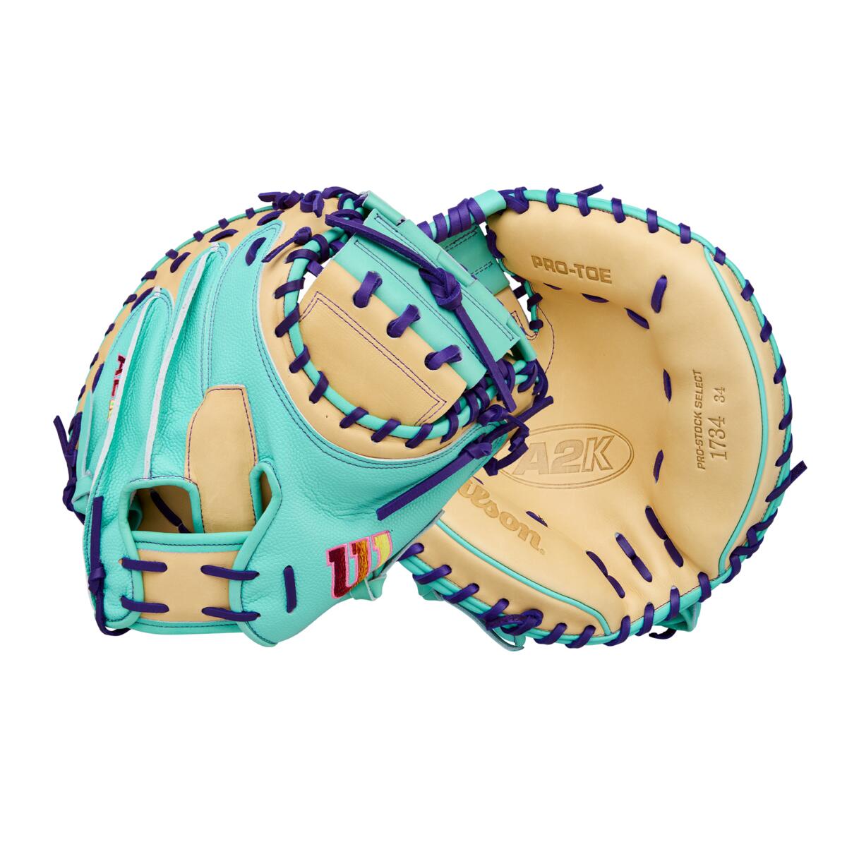 Wilson A2K Spring 2026 1734 Seafoam/Blonde 34"-RHT