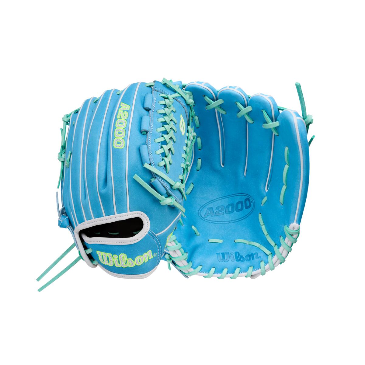 Wilson A2000 Fastpitch Spring 2026 FPHG Sky Blue/Seafoam 12"