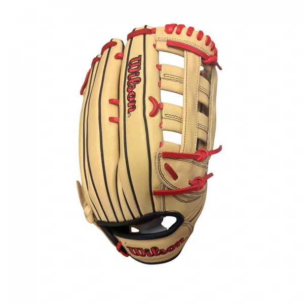 Wilson A1000 H12 Double Post Blonde/Black/Red 13.5"
