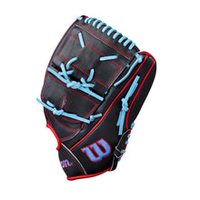 Wilson A2000 Summer 2026 B25 Black/Red/Sky Blue 12.25"