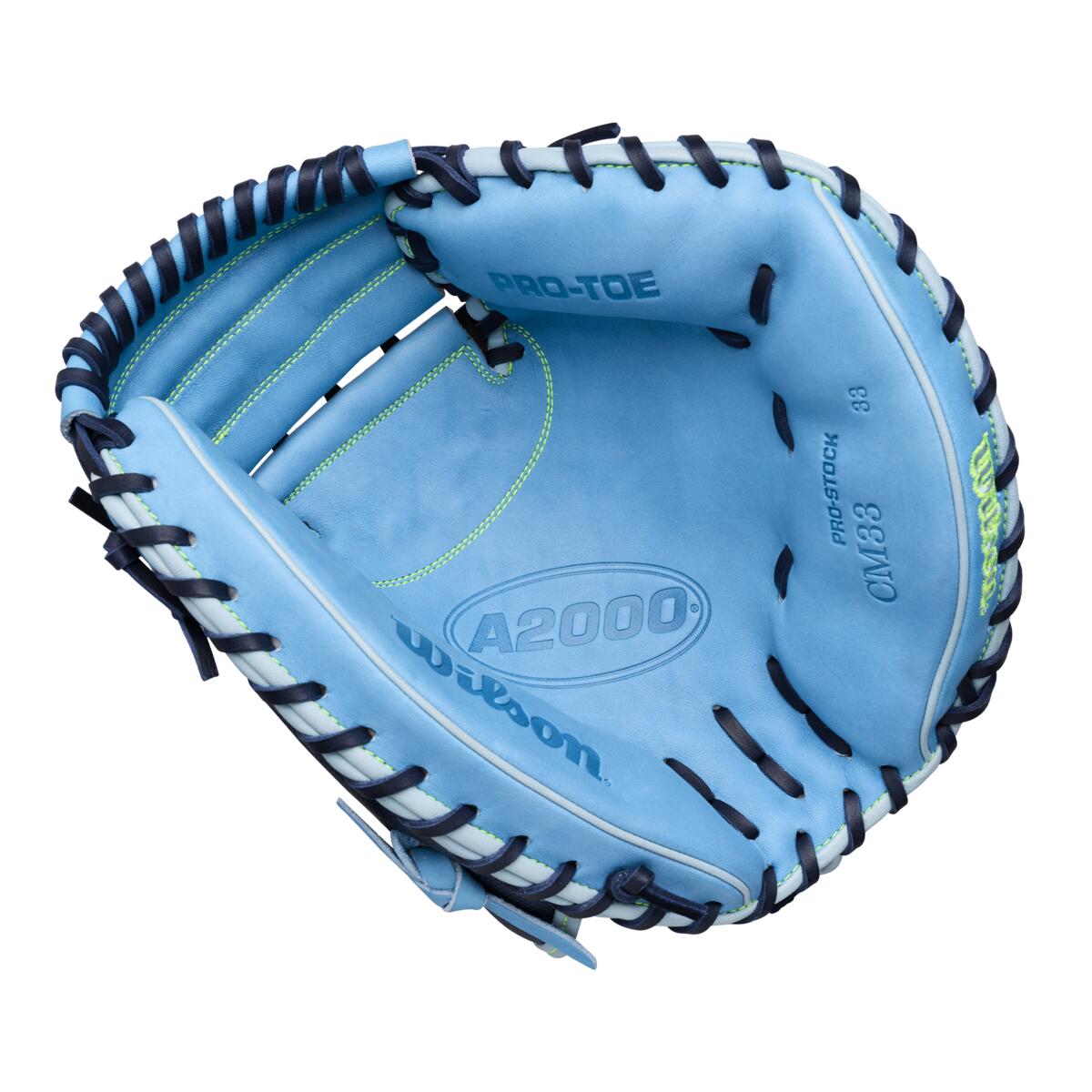 Wilson A2000 Summer 2026 CM33S Navy/Sky Blue 33