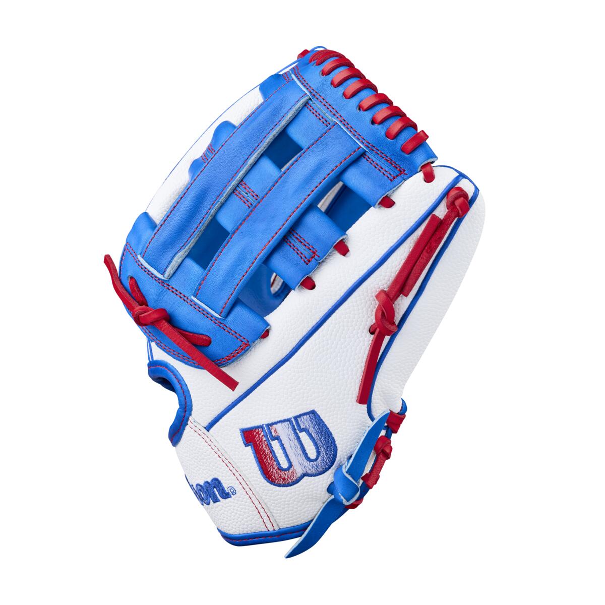 Wilson A2000 Fastpitch Summer 2026 FP1712SS White/Royal 12"-RHT