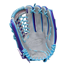 Wilson A2000 Fastpitch Summer 2026 T125 Purple/Grey/Sky Blue 12.5"