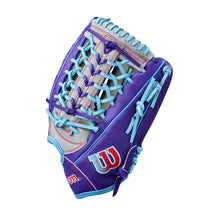 Wilson A2000 Fastpitch Summer 2026 T125 Purple/Grey/Sky Blue 12.5"