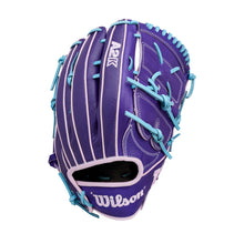 Wilson A2K Summer 2026 B75SS Purple/Lavender/Sky Blue 12.75"