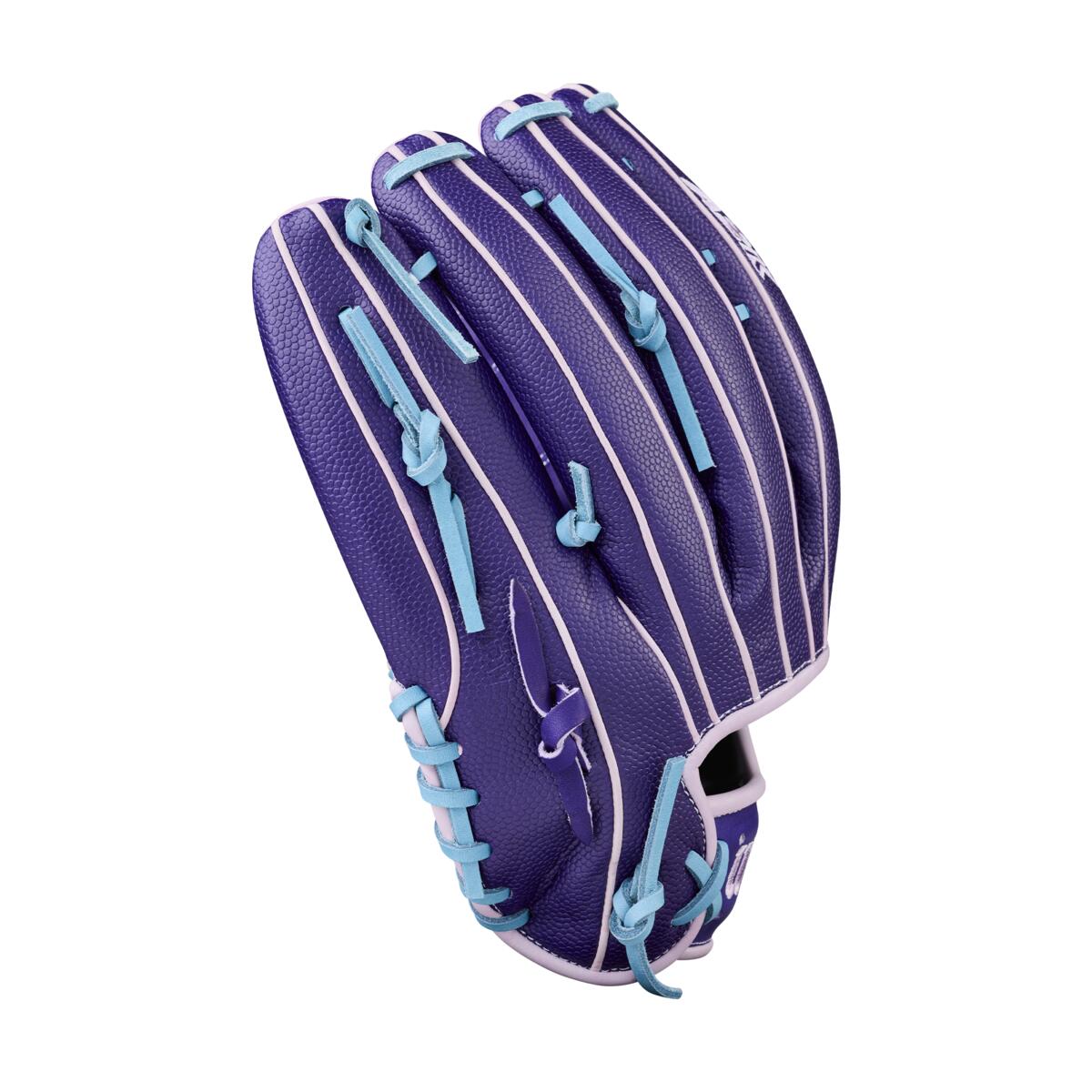Wilson A2K Summer 2026 B75SS Purple/Lavender/Sky Blue 12.75"