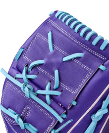Wilson A2K Summer 2026 B75SS Purple/Lavender/Sky Blue 12.75"