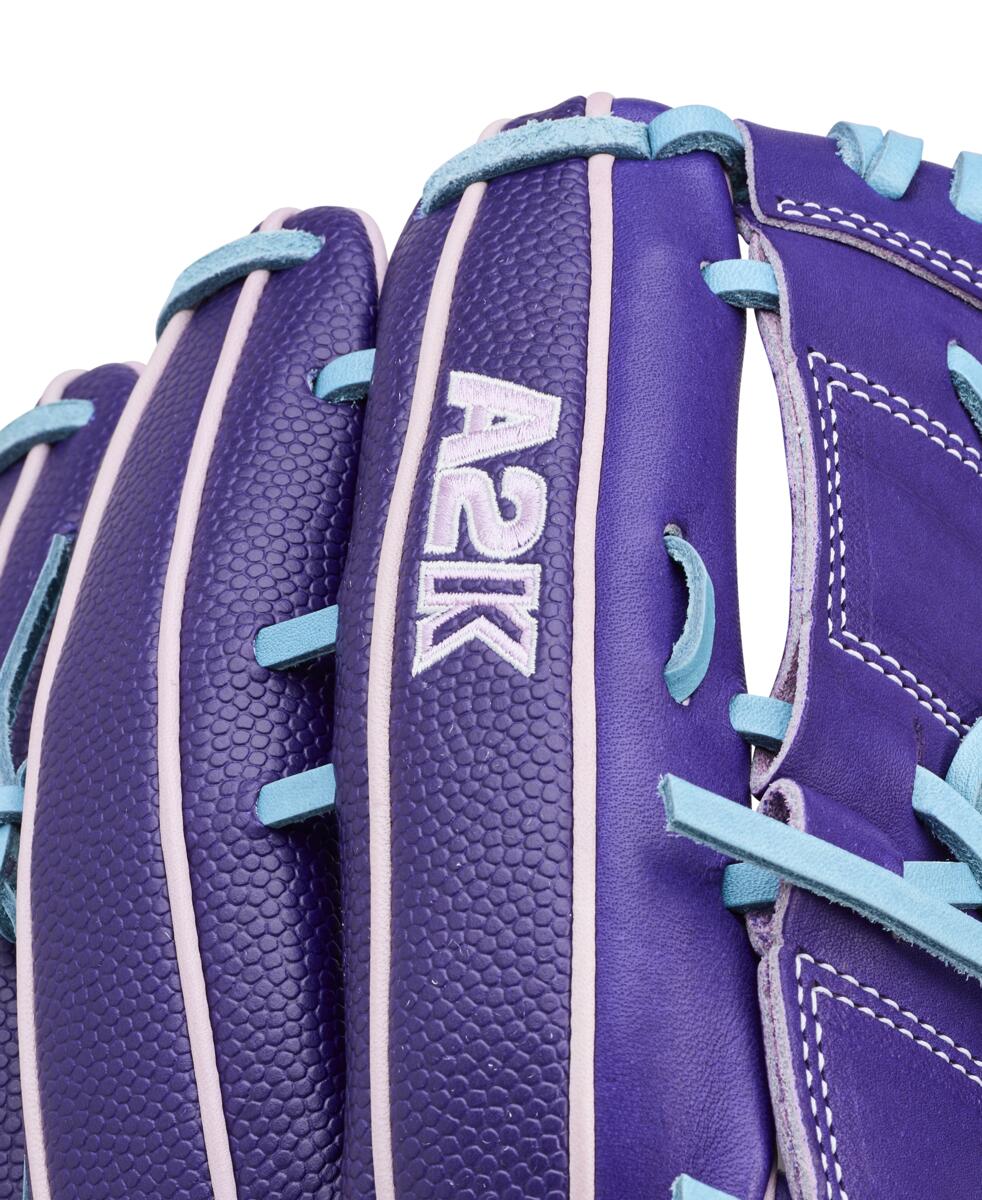 Wilson A2K Summer 2026 B75SS Purple/Lavender/Sky Blue 12.75"