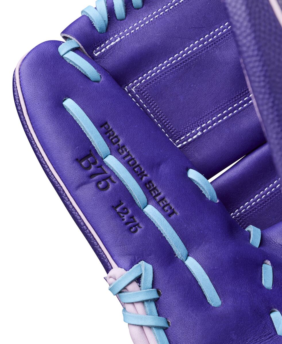 Wilson A2K Summer 2026 B75SS Purple/Lavender/Sky Blue 12.75"