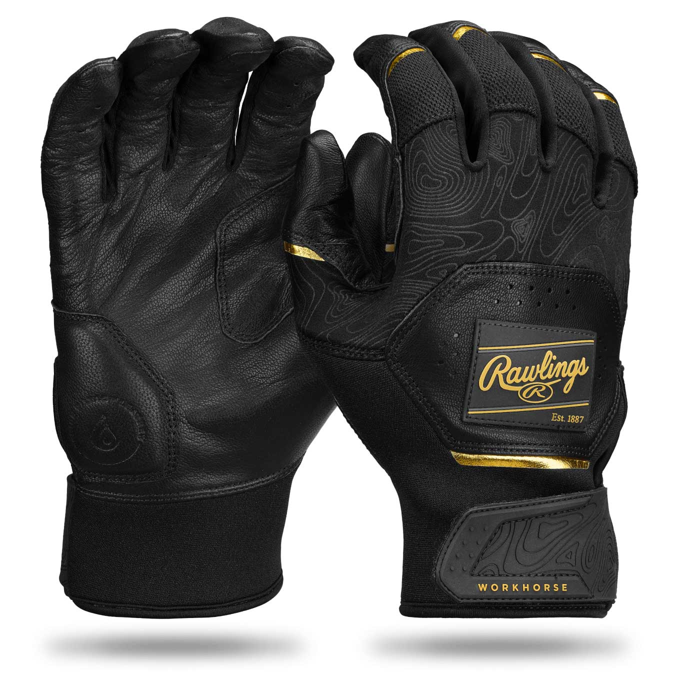 Rawlings Workhorse Pro WH25BG Batting Gloves