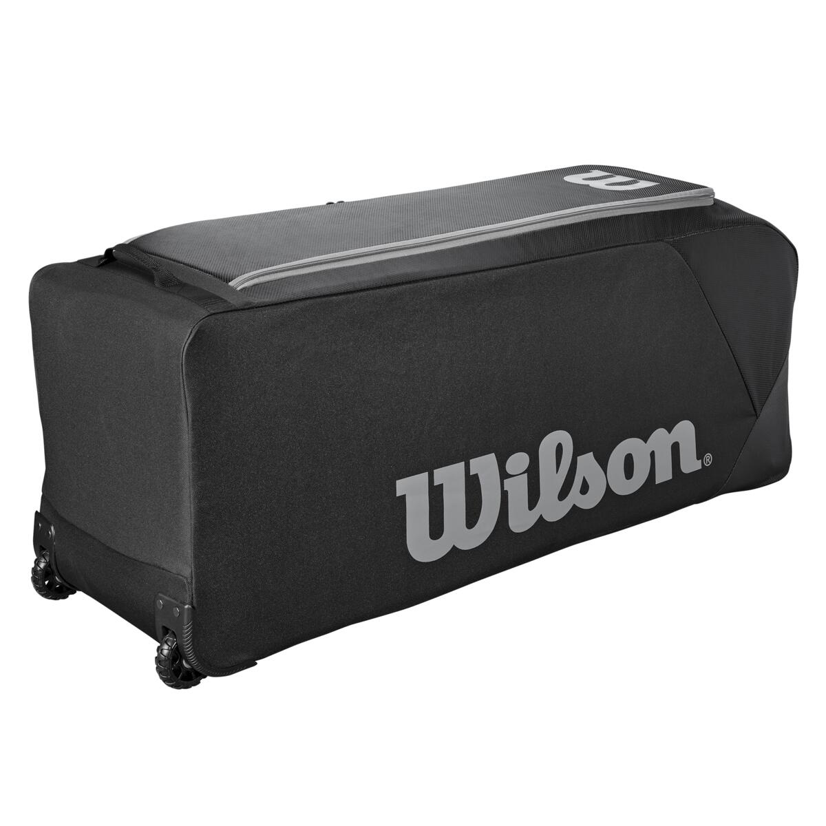 Wilson Team Gear Bag on Wheels- Black