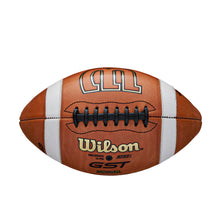 Wilson GST Leather Game Ball - Tan