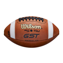 Wilson GST TDJ Junior Leather Football (ages 9-12)