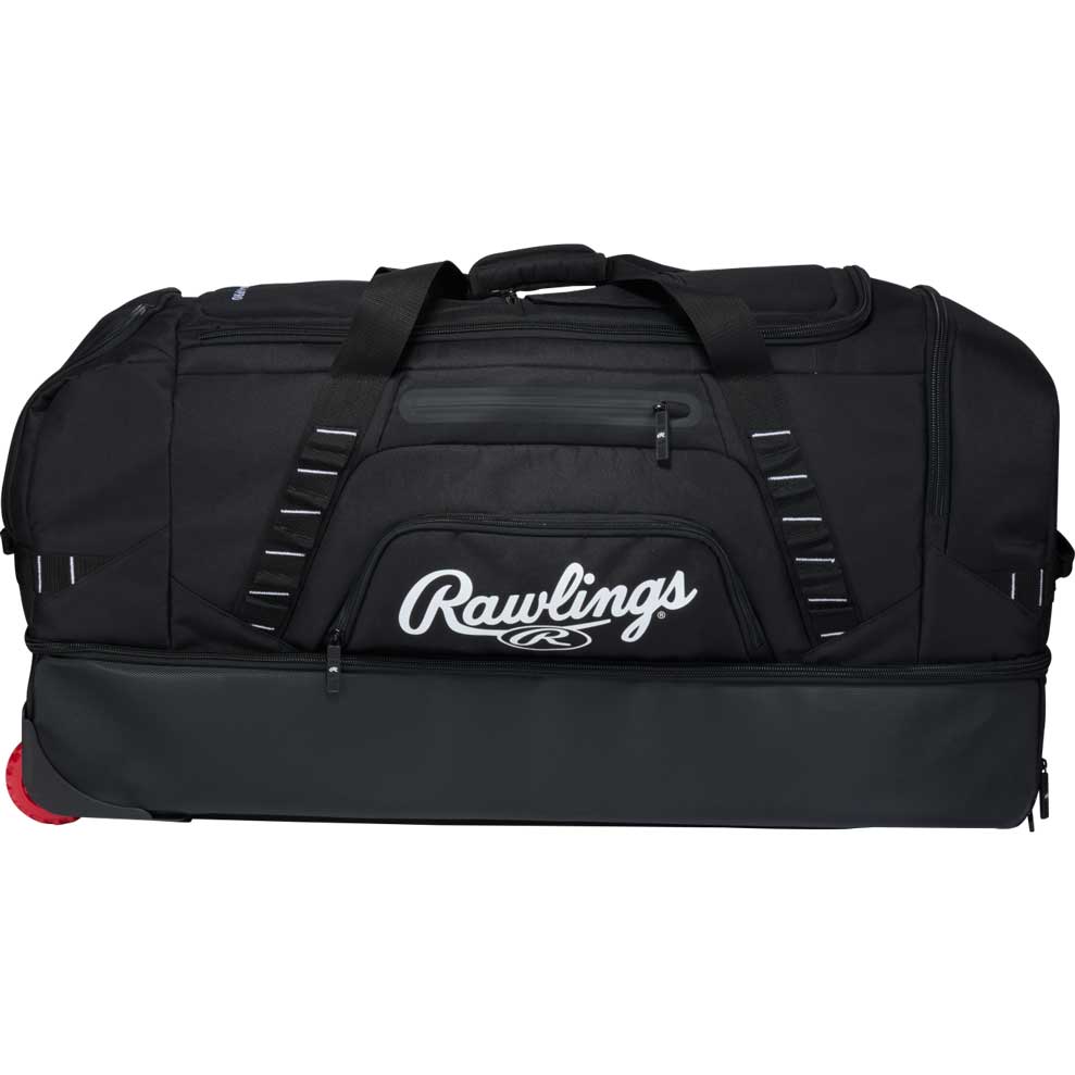 Rawlings YADI2 Luggage Umpire Equipment Bag-Black