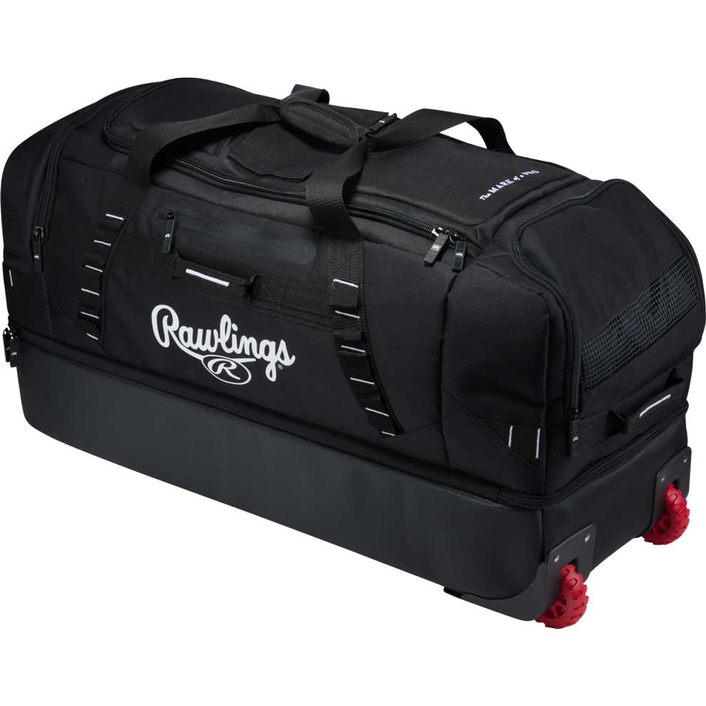 Rawlings YADI2 Luggage Umpire Equipment Bag-Black