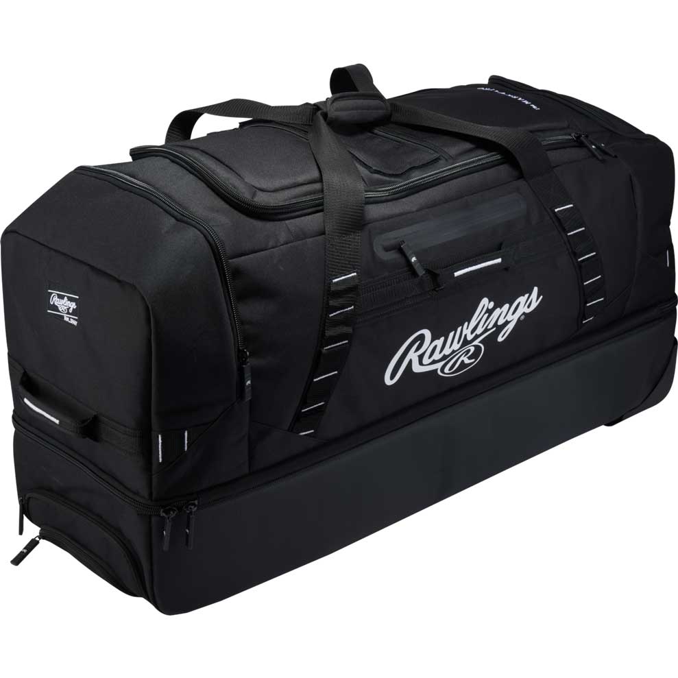 Rawlings YADI2 Luggage Umpire Equipment Bag-Black