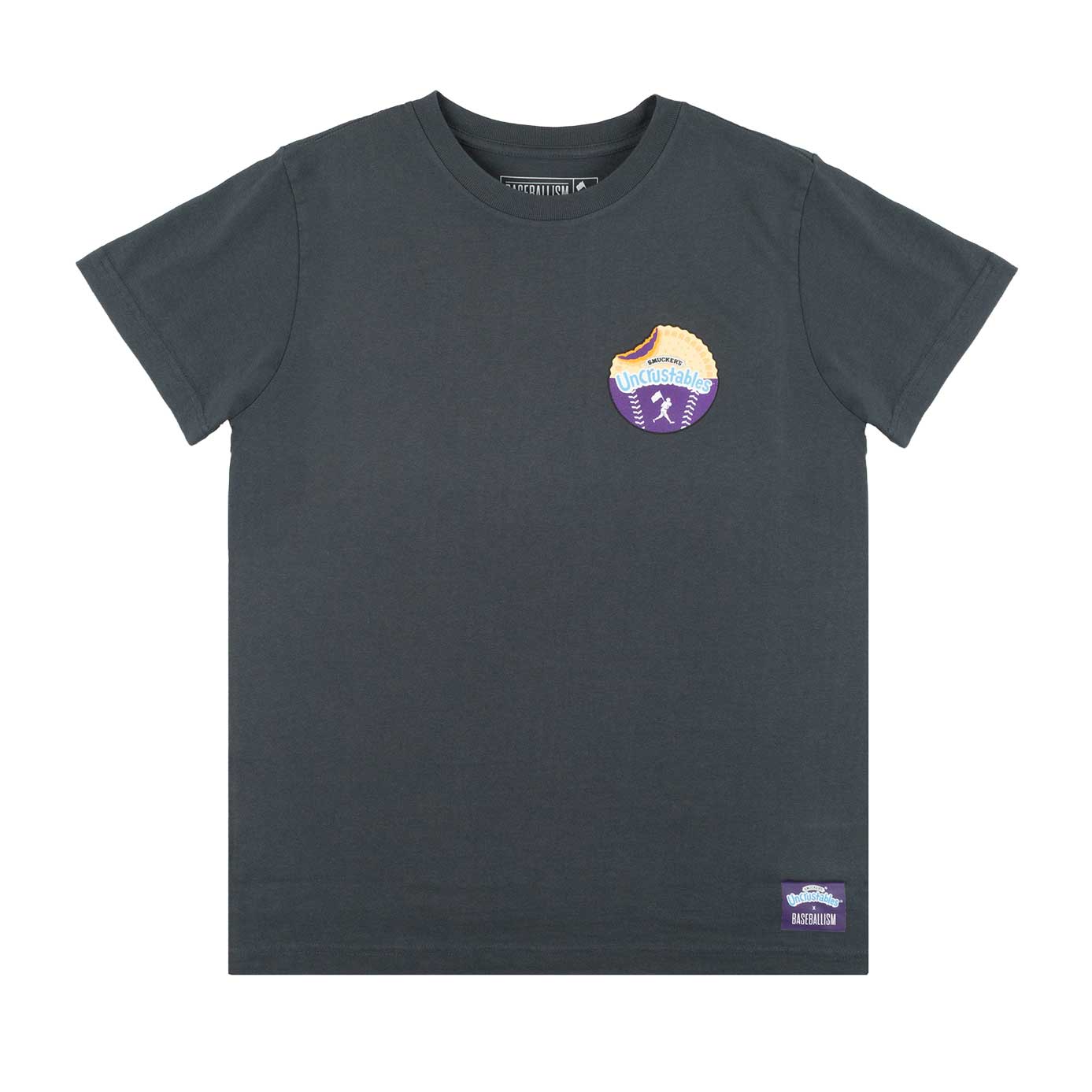 Baseballism The Grape Jambino Uncrustables Youth T-Shirt