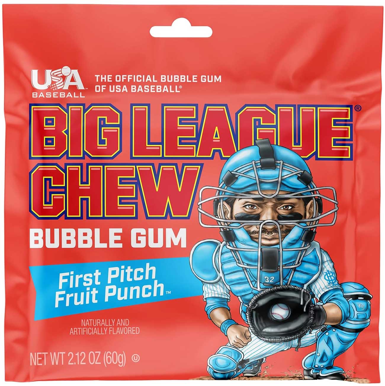 Big League Chew Bubblegum Fruit Punch