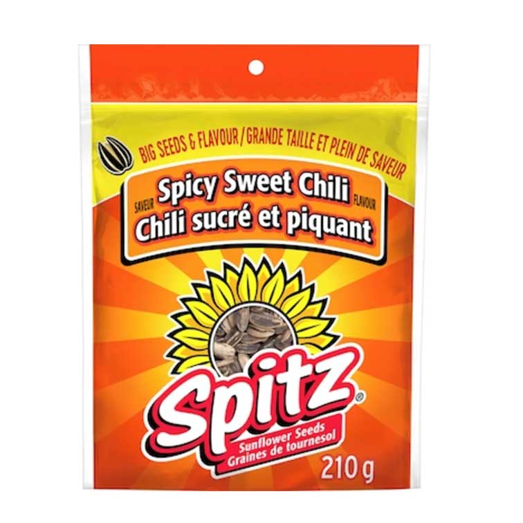 Spitz Sunflower Seeds 210g Spicy Sweet Chili