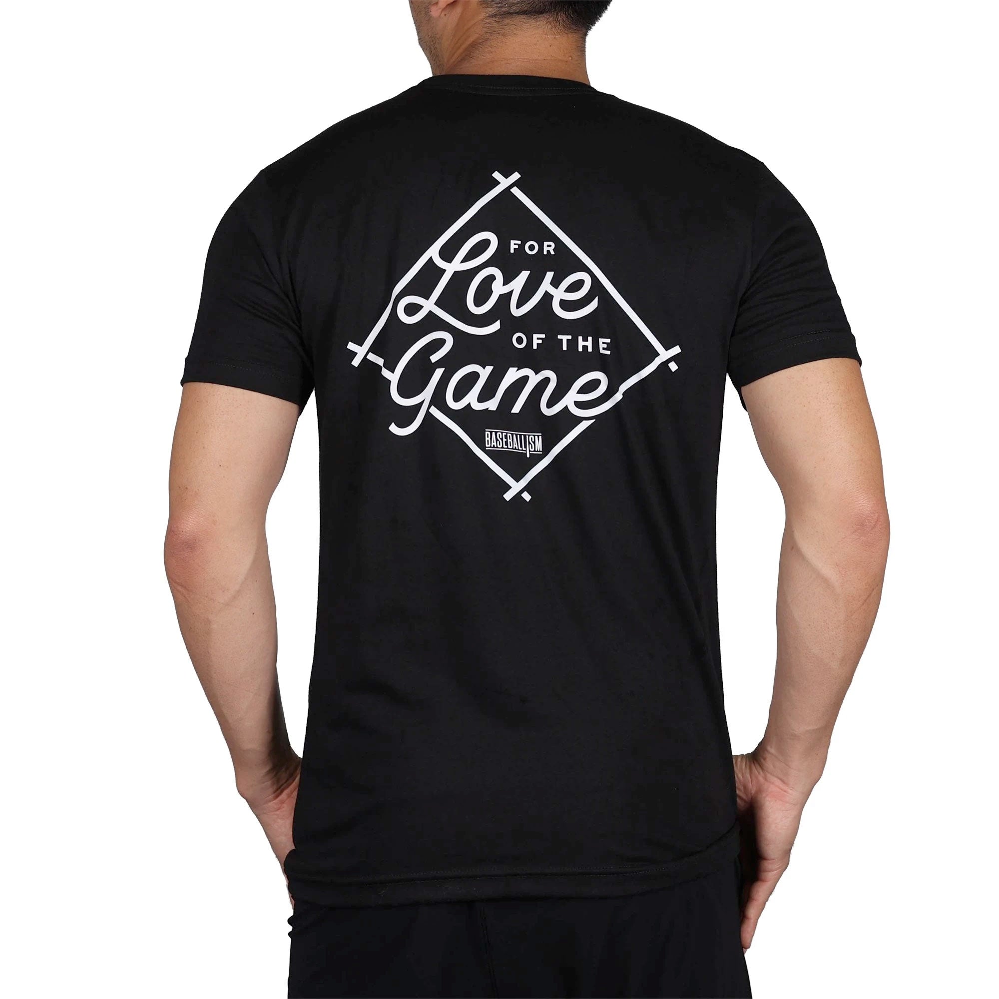 Baseballism Mens For the Love of the Game T-shirt