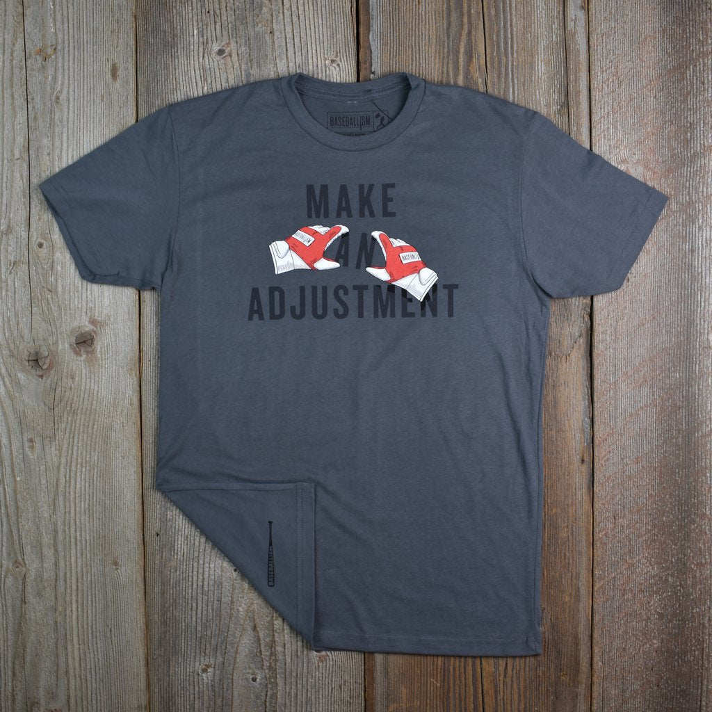Baseballism Make an Adjustment T-Shirt