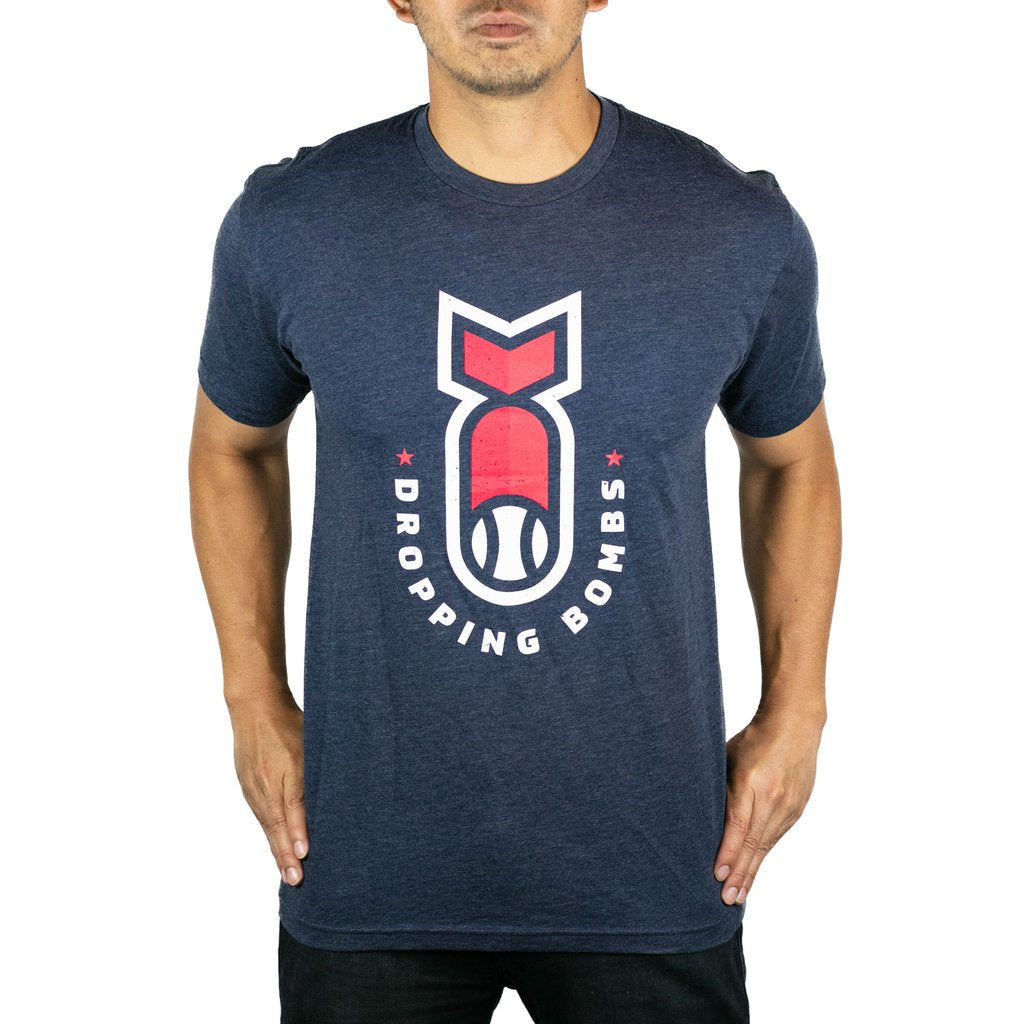 Baseballism Dropping Bombs Men's T-Shirt